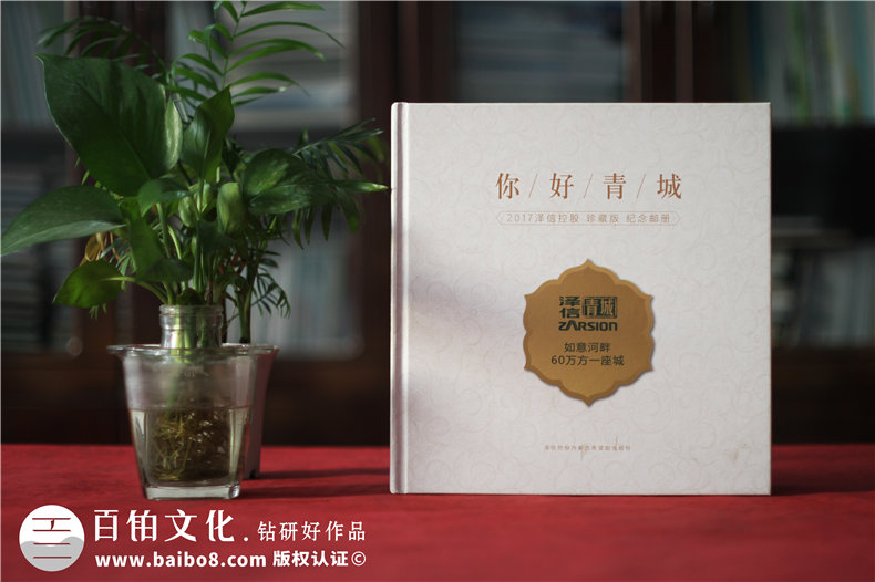 澤信控股企業(yè)紀念冊郵冊定制-公司宣傳畫冊設計