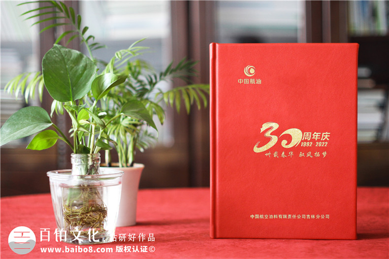 公司成立三十周年紀念畫冊-單位30周年圖冊內(nèi)容設(shè)計