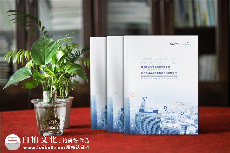 智能科技信息技術(shù)公司畫冊設(shè)計-智慧城市產(chǎn)品宣傳冊彩頁