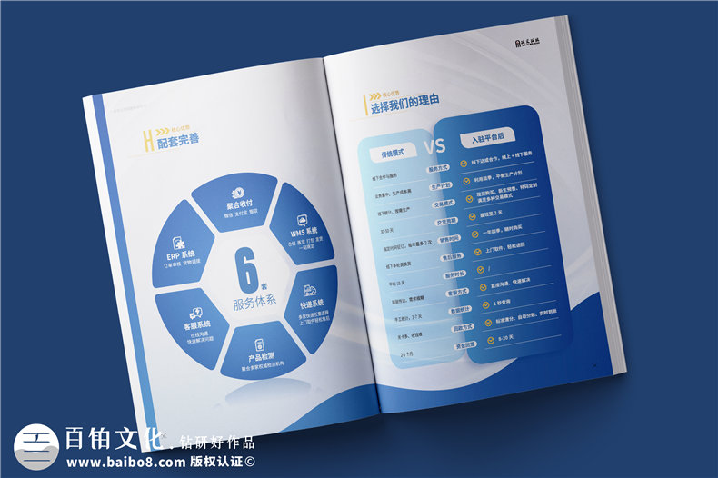 電商平臺簡介宣傳冊設(shè)計(jì)-校服電商采購平臺畫冊